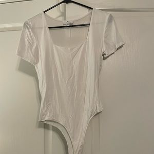 White Socialite Bodysuit from Nordstrom - Small